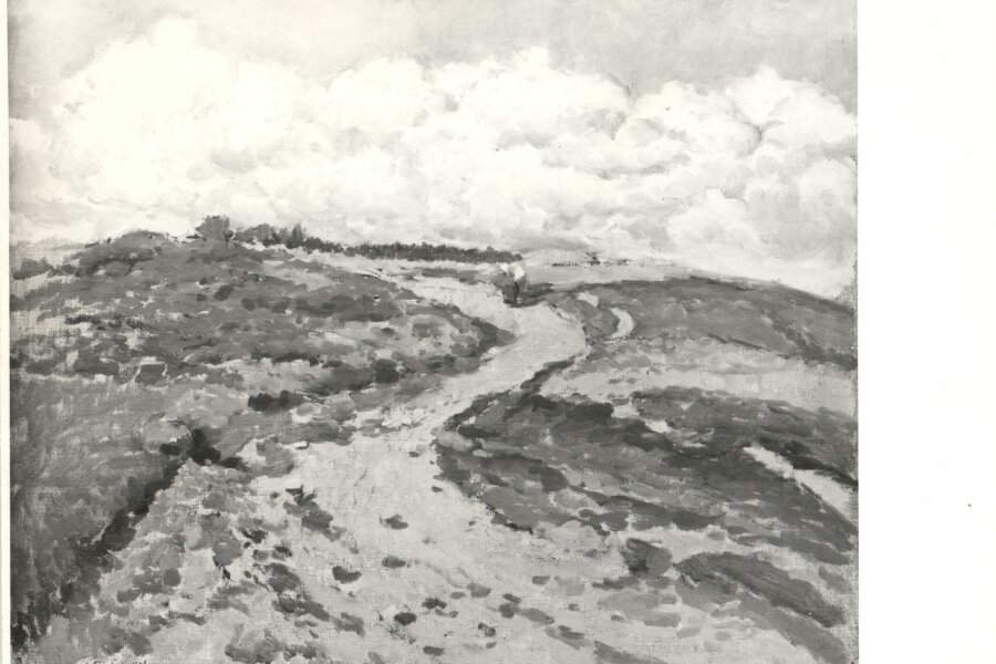 Antonín Slavíček, Před bouří (z Neveklova u Oldřichovce), autor foto: Vladimír Fyman